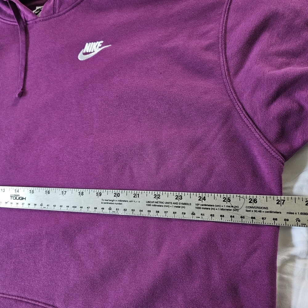 Nike Women's Vibrant Purple Hoodie - Picture 3 of 8